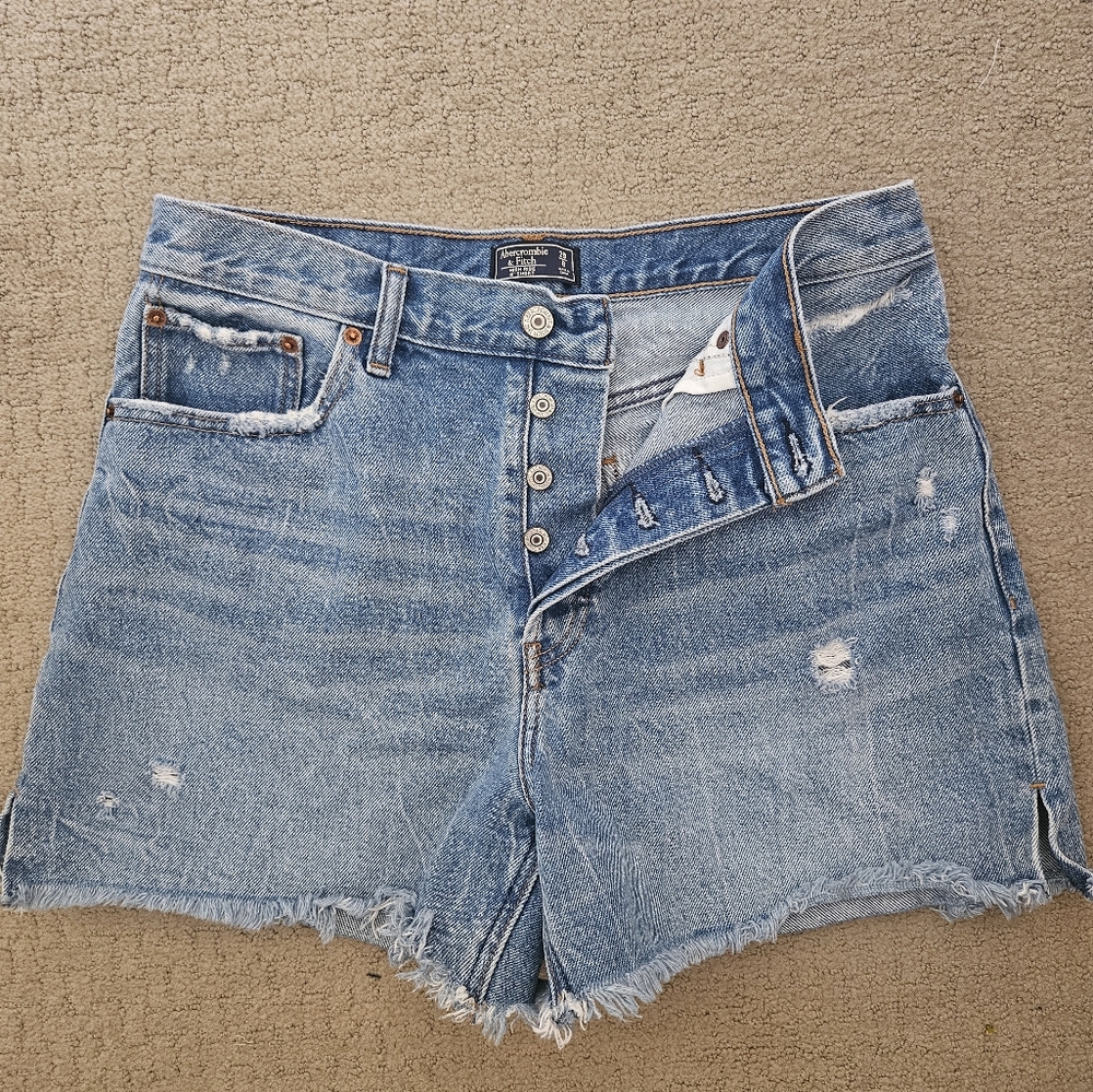 Abercrombie & Fitch High Rise Shorts